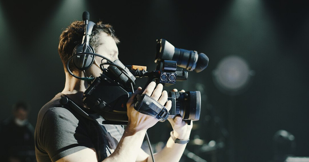 filmmaker using camera